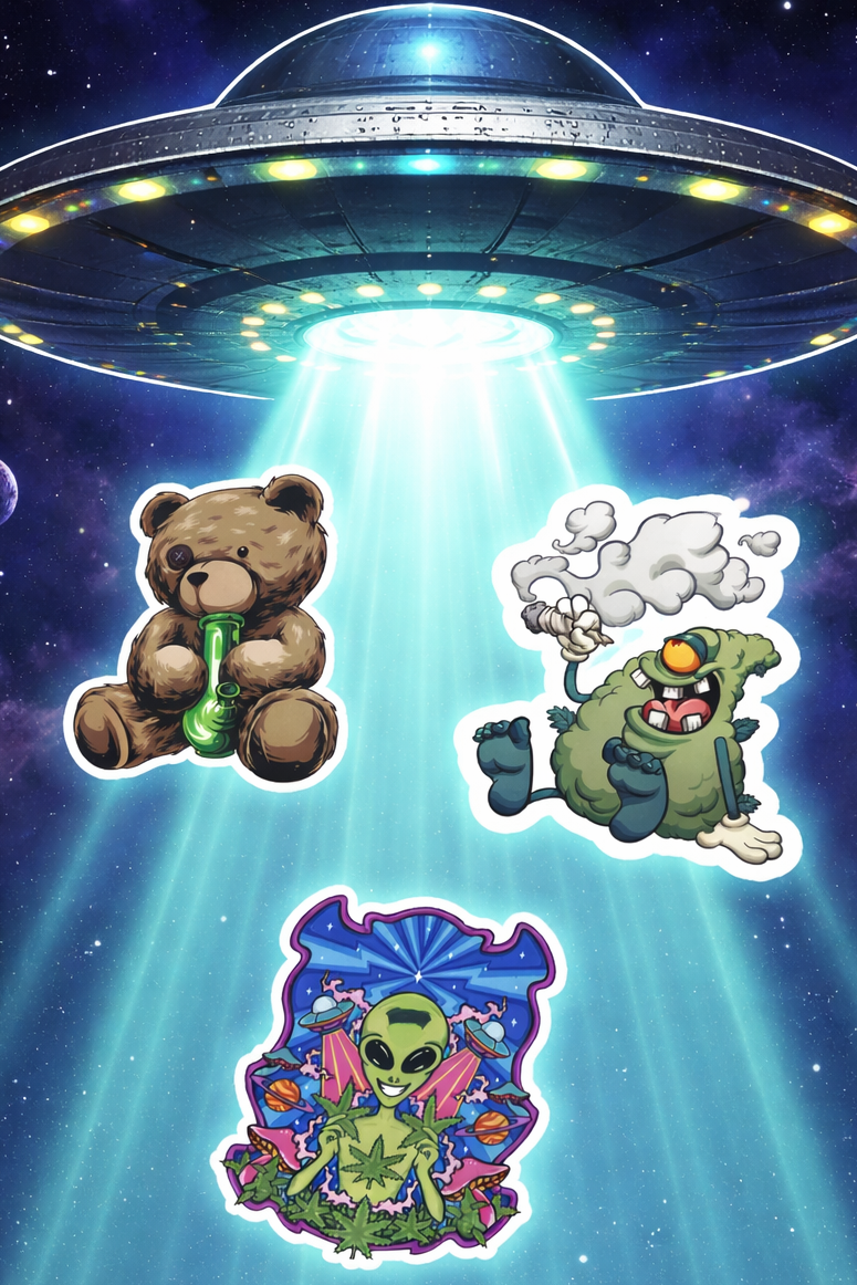 Custom 3” Stickers – Upload Your Design