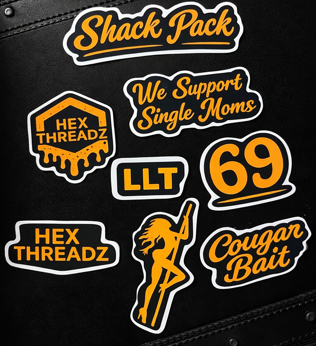 Custom 3” Stickers – Upload Your Design